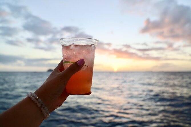 Sunset Cocktail Cruise Including Drinks and Appetizers West Oahu - Key Points