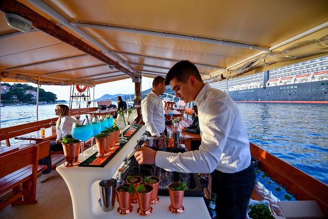 Sunset Cruise | Cocktail Experience on Board around Dubrovnik - Drinks, Snacks, and Onboard Amenities