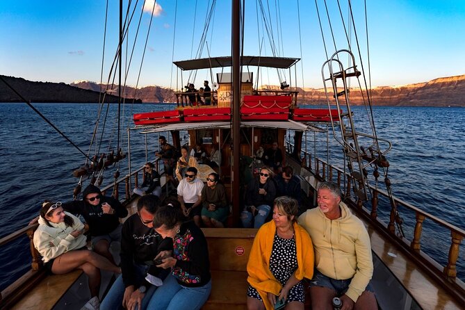 Sunset Cruise in Caldera of Santorini - Included Amenities and Beverages on Board