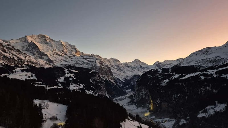 Sunset Hike with Cheese Fondue in Wengen - Sunset Hike with Cheese Fondue in Wengen: A Scenic Swiss Alpine Experience