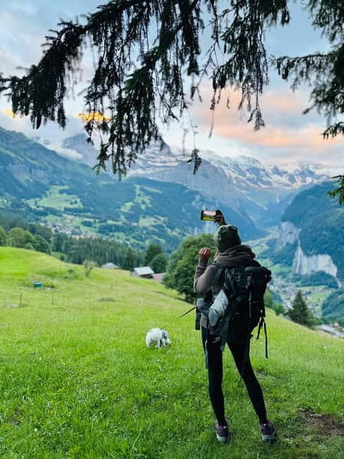Sunset Hike with Cheese Fondue in Wengen - The Route and Scenic Highlights During the Hike