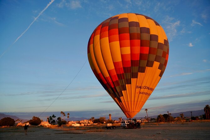 Sunset Hot Air Balloon Flight - The Flight Over Coachella Valley and San Bernardino Mountains