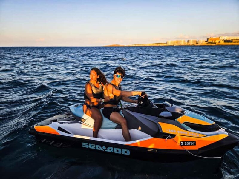 Sunset Jet Ski Tour Malta  Blue Lagoon, Caves & Comino - What the Route Covers During the Sunset Jet Ski Tour