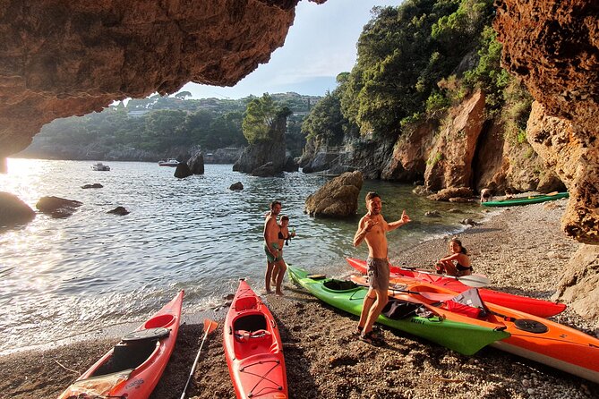 Sunset Kayak Adventure & Caves Tour, Swimming & Aperitif - Stunning Coastal Scenery During the Sunset Kayak Tour