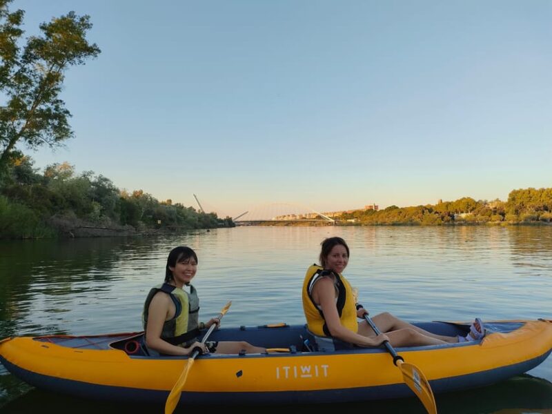 Sunset Kayak: Historic Seville, Triana and La Cartuja - Enjoying Seville’s Sunset from the River