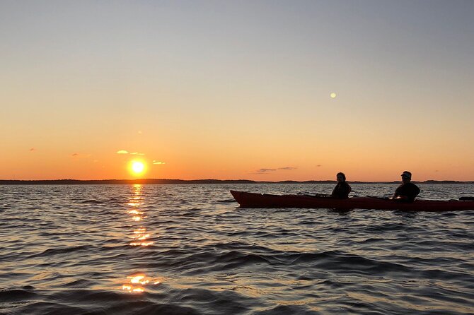 Sunset Kayak Tour in the Stockholm Archipelago + Swedish Fika - Learning Basic Kayak Skills and Safety Measures