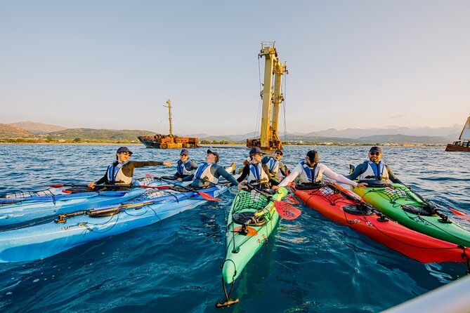 Sunset Kayak Tour to Kissamos Bay Shipwreck & Exclusive Beach - Included Refreshments and Safety Equipment