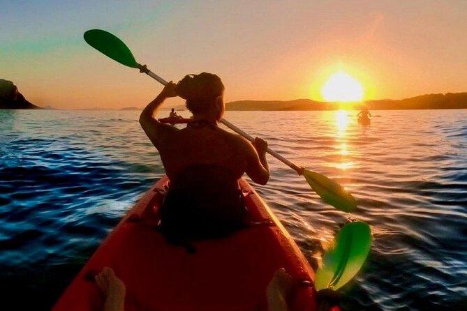 Sunset Kayak Tour with Snorkeling and Local Aperitif - Proratora Island Stop and Sea Cave Visit