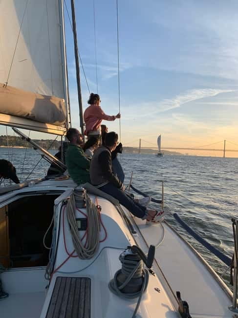 Sunset - Lisbon Cruise Tour - Iconic Lisbon Monuments Visible from the Water