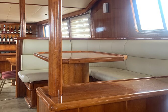 SUNSET LUXURY YACHT from Protaras - Cypriot Dinner - 1 free drink - The Onboard Experience: Food, Drinks, and Relaxation