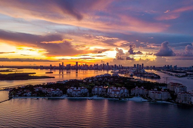Sunset Miami Private Helicopter Tour - Key Points