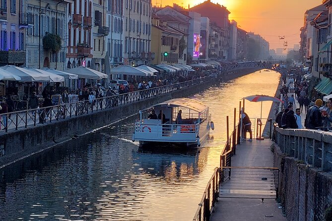 Sunset Navigli Boat Tour in Milan with Optional Aperitivo - Explore Milan from the Water on the Navigli Canal Cruise