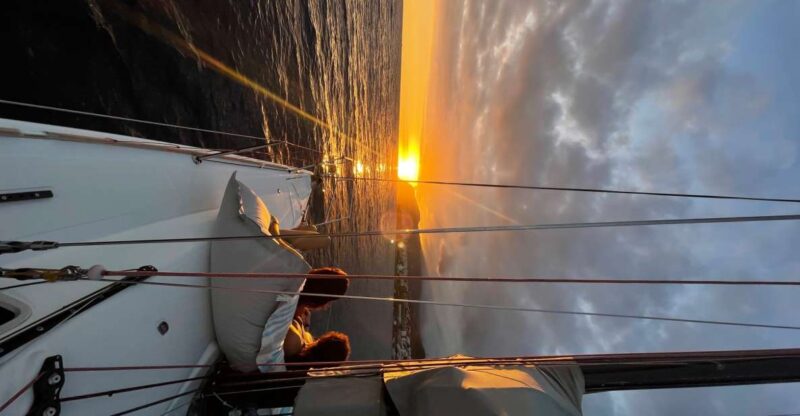 Sunset on a sailing boat - What’s Included in the Private Sailing Experience