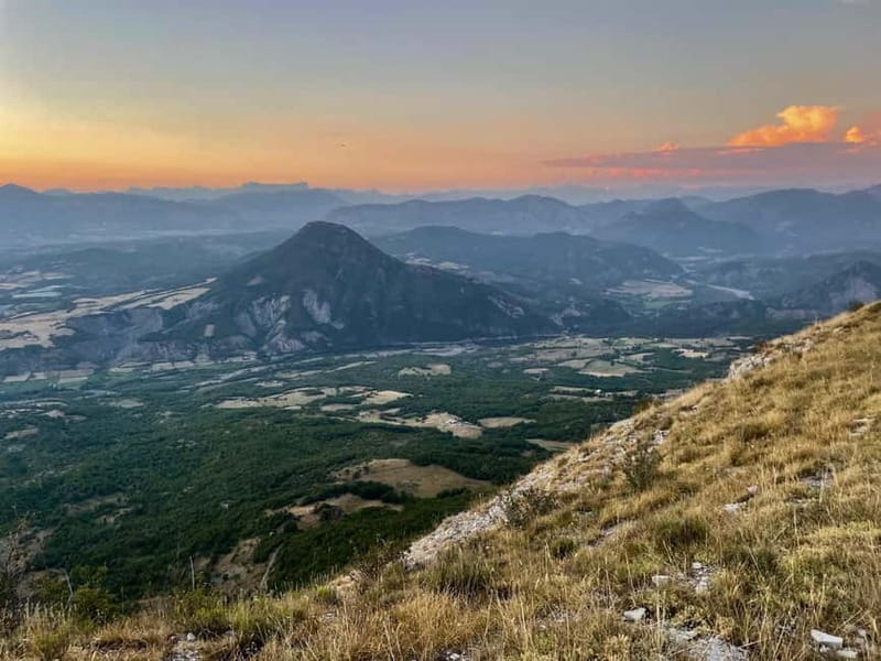 Sunset on Gâche mountain - Panoramic view of the Alps - Starting Point and Logistics for the Gâche Mountain Sunset Hike