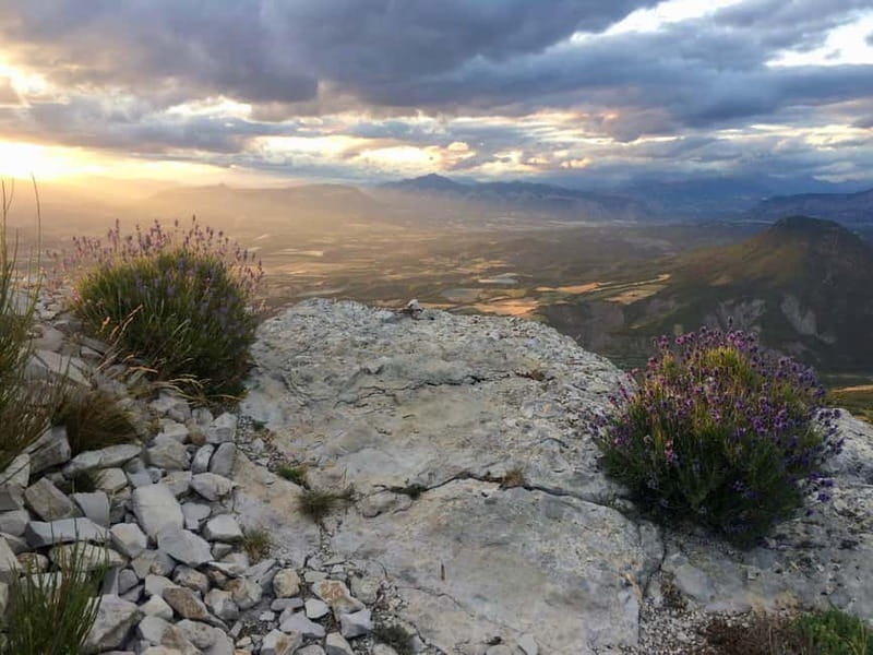 Sunset on Gâche mountain - Panoramic view of the Alps - Nighttime Return and Star-Gazing Opportunities