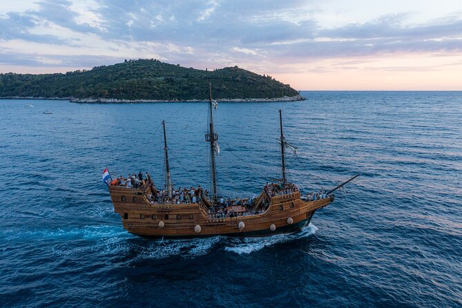 Sunset Panorama Cruise with a Guide on a Wooden Galleon - Sunset Panorama Cruise with a Guide on a Wooden Galleon: A Scenic Tour of Dubrovniks Coast