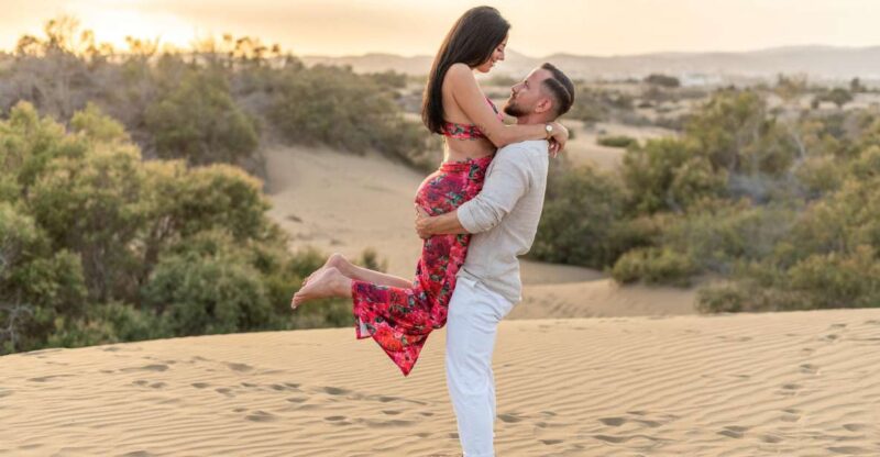 Sunset Photography at Dunas Beach Maspalomas - The Personal Touch of Lisi Photography
