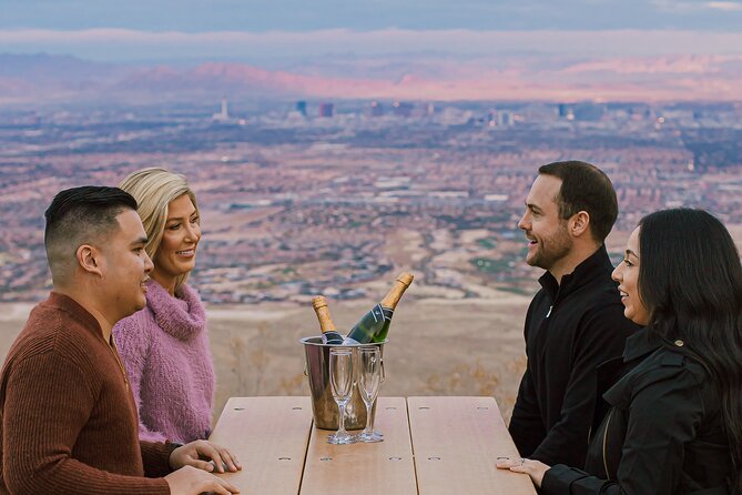 Sunset Red Rock Canyon Helicopter Tour and Champagne Toast - Key Points
