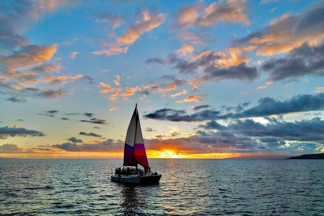 Sunset Sail on a Small Charming Hawaiian Catamaran Maalaea Harbor - Experience the Charm of a Maui Sunset on a Small Hawaiian Catamaran