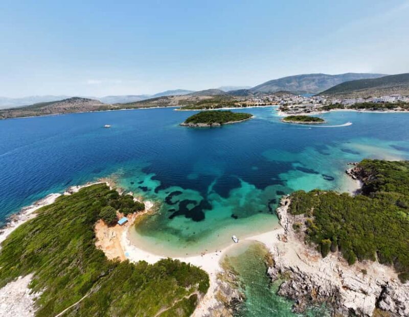 Sunset Sailing to Ksamil Islands with Fruits and Drinks - Starting Point at the Dock for a Scenic Departure