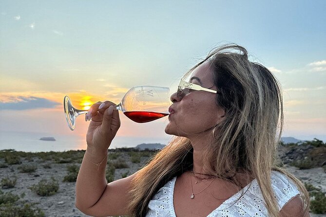 Sunset Santorini Wine Best views 2 Wineries and Tapas - An Unforgettable Sunset and Wine Experience in Santorini