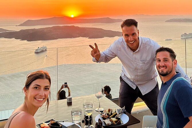 Sunset Santorini Wine Best views 2 Wineries and Tapas - Why This Tour Excels in Views and Wine Quality