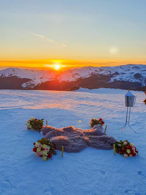 Sunset, Snowmobile, Champagne and You in Bucegi Mountains - The Experience Compared to Similar Mountain Adventures