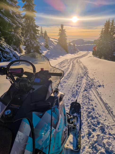 Sunset, Snowmobile, Champagne and You in Bucegi Mountains - Final Words on the Bucegi Sunset Snowmobile Experience