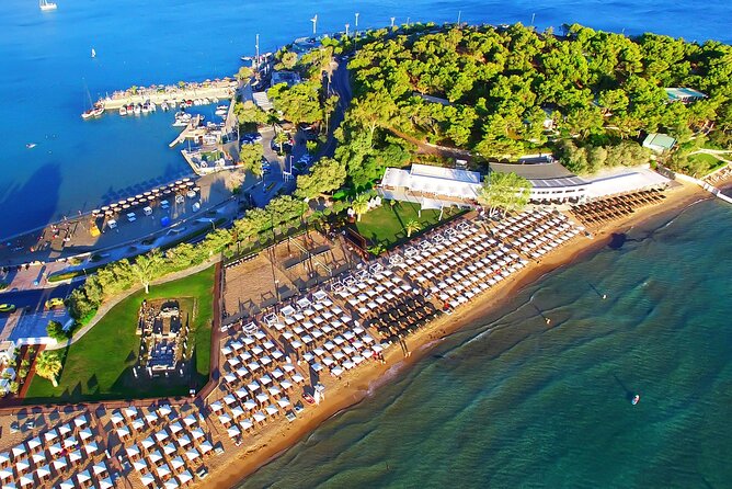 Sunset & swimming at Cape Sounio, Poseidon temple - Admiring the Sunset at Cape Sounio