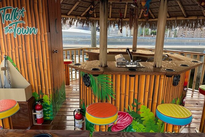 Sunset Tailfins Tiki Boat Crab Island(1.5Hours) - Dolphin Watching with Skilled Guides