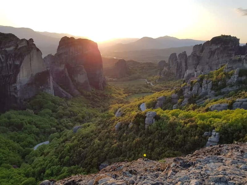 Sunset Tour in Meteoras Stone Forest with Greek Dinner - Exploring Kastraki Village and Saint George Cave