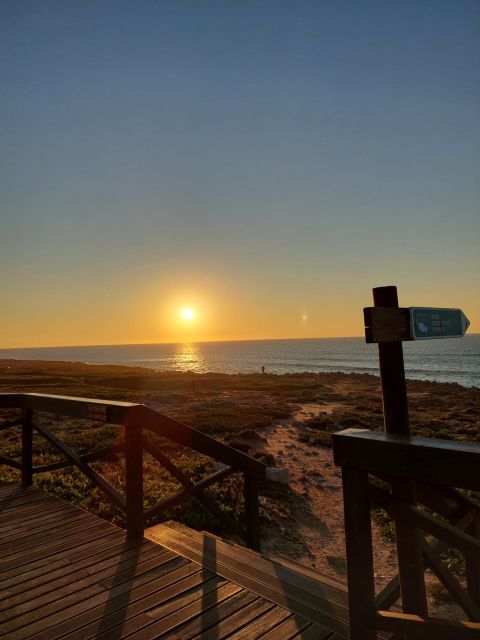 Sunset View Cabo De Roca - Sunset at Guincho Beach and Its Windswept Beauty