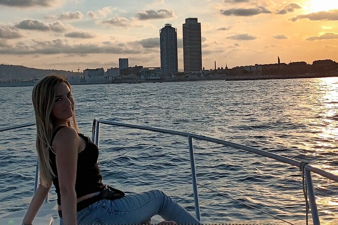 Sunset yacht ride in Barcelona + snacks and drinks - The Stops at Barceloneta Beach and Hotel W