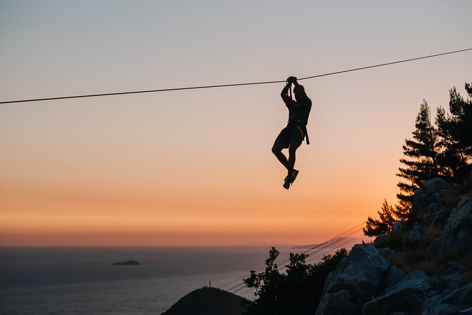 Sunset Zipline Dubrovnik Experience - Key Points