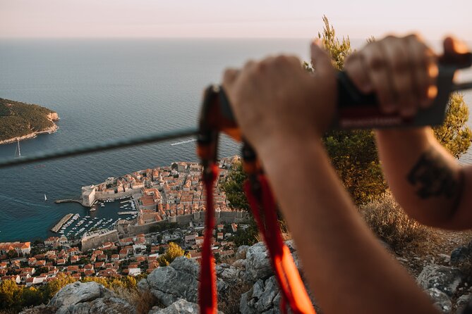 Sunset Zipline Dubrovnik Experience - The Zipline Route from Mt. Srd Over Dubrovnik