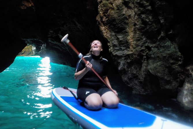 SUP Adventure in Algarve's secret Ingrina Caves with Photos Included - Exploring the Hidden Caves of Ingrina and Barranco Beaches