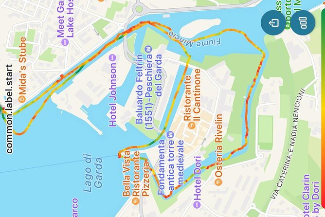 Sup experience with a ride to Peschiera del Garda Lake Garda - Scenic Highlights Along the Canal Route