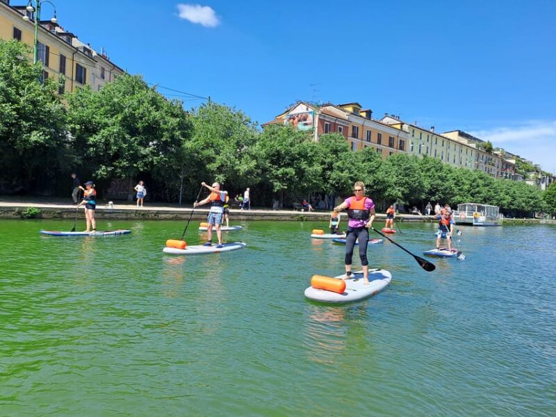 SUP on the Navigli: a wellness retreat in Milan - Discover Milan from the Water with a Wellness SUP Tour on the Navigli