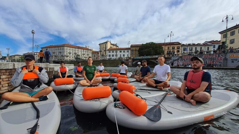 SUP on the Navigli: a wellness retreat in Milan - Exploring the Maritime Heritage at the Associazione Nazionale Marinai d’Italia