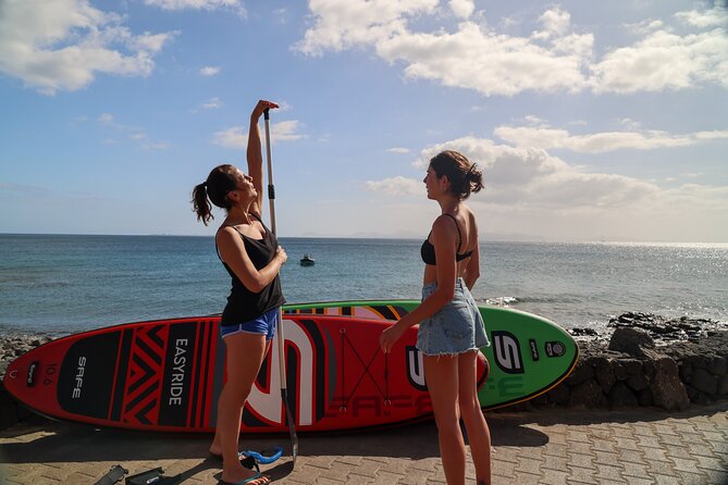 SUP Standup Paddling and Snorkeling Shared Experience - Lanzarotes Watersport Combo: SUP and Snorkeling in Playa Blanca