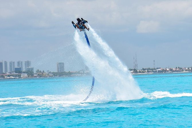 Super adrenaline Jetpack water activity in Cancun! - Key Points