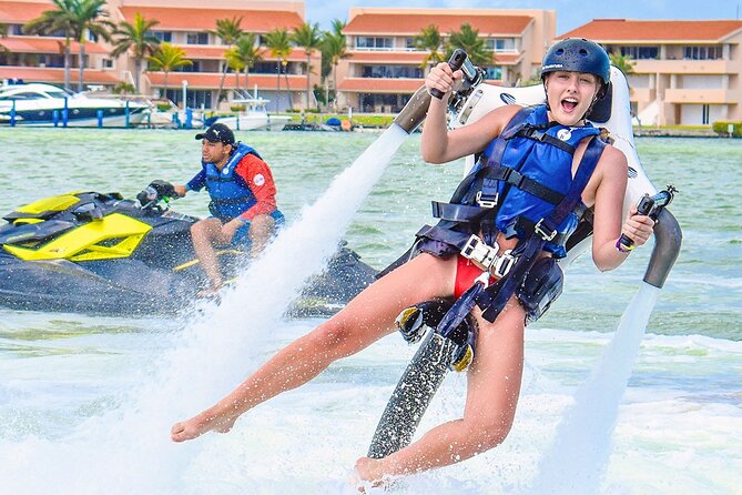Super adrenaline Jetpack water activity in Cancun! - How This Jetpack Activity Compares to Other Cancun Water Sports