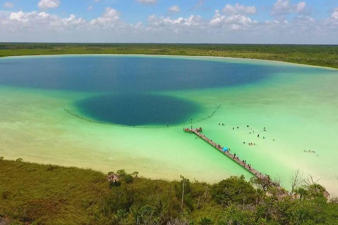 SUPER Tour Kaan Luum Lagoon, 2 different Cenotes. Lunch included - Marvel at the Vibrant Colors of Kaan Luum Lagoon