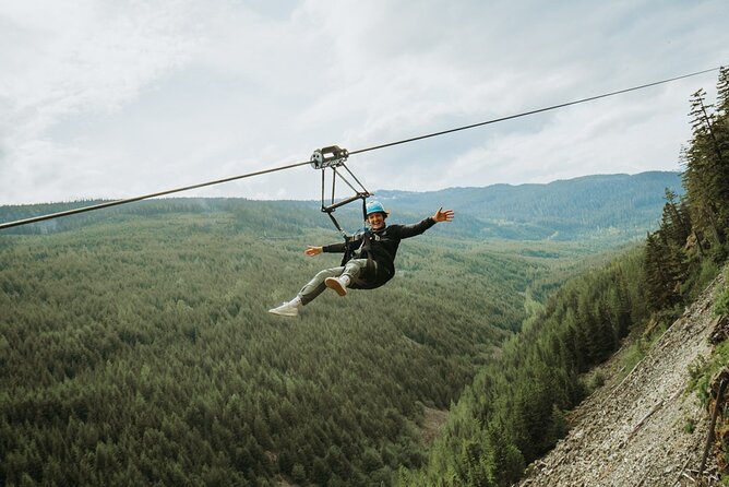 Superfly Ziplines on Cougar Mountain - includes 4 ziplines! - The View from Above: Forests, Rivers, and Mountain Scenery