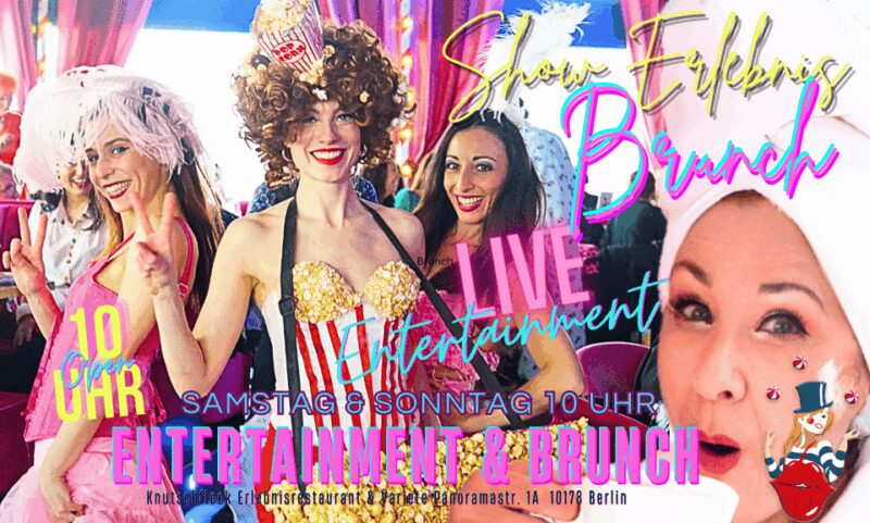 suprise-brunch at adventure restaurant Knutschfleck Berlin - What’s on the Menu at the Gourmet Berlin Buffet