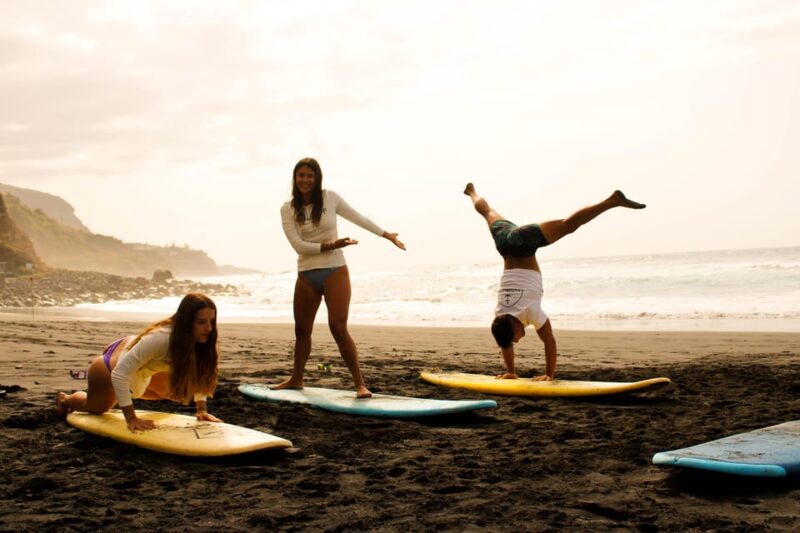 Surf class in Tenerife South - What the Surf Class Includes: Equipment and Laughter