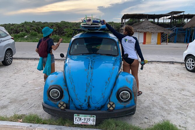 Surf Lesson in Cozumel - Food, Water, and Breaks During the Lesson