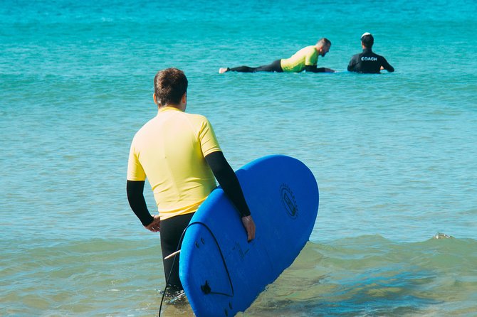 Surf Lesson with transfer - Learn to Surf with Private Transfer in Cascais for $59.29