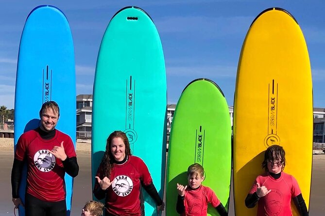 Surf Lessons Group/Private - What the 1 Hour 30 Minutes of Surfing Includes