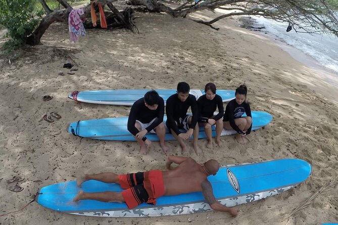 Surf Lessons on the North Shore Great for Families and all Ages - Expert Guides Provide Personalized Surf Instruction